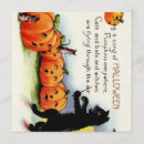 Search for vintage halloween invitations Cat