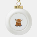 Search for funny cow christmas tree decorations Cowboy