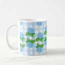 Search for blue hydrangea mugs Blue and white
