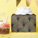 Search for deco wrapping paper Black