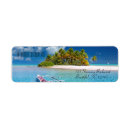 Search for swim return address labels Tropical