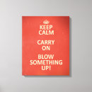 Search for keep canvas prints Keep calm carry on