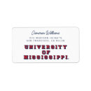 Search for college graduation return address labels University of mississippi