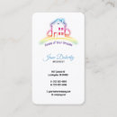 Search for dreams business cards For her