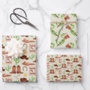 Search for cowboy boot wrapping paper Western