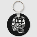 Search for stock market key rings Money