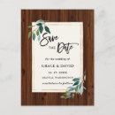 Search for wood wedding save the dates Calligraphy