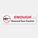 Search for weapons bumper stickers Enough
