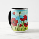 Search for field poppies mugs Colourful