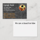 Search for rock n roll business cards Music