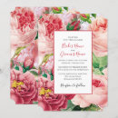 Search for floral rose wedding invitations Chic