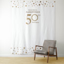 Search for 50th birthday backdrops Gold