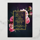 Search for navy and pink bridal shower invitations Peony
