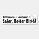 Search for doula bumper stickers Pregnant