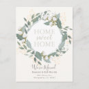 Search for elegant moving announcement cards Floral