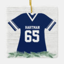 Search for football jersey christmas tree decorations Uniform