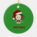 Search for monkeys christmas tree decorations Santa