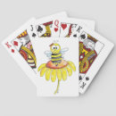 Search for bee playing cards Whimsical