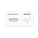 Search for tooth return address labels Teeth