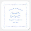Search for summer bachelorette stickers Blue