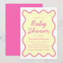 Search for pink and yellow baby shower invitations Mother to be