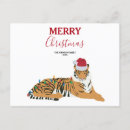 Search for tiger christmas cards Festive