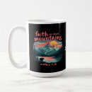 Search for faith can move mountains mugs Quote