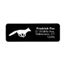 Search for running return address labels Silhouette
