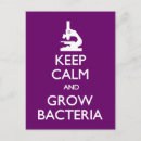 Search for bacteria postcards Funny