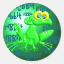 Search for ribbit stickers Toad