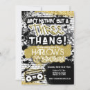 Search for hip birthday invitations Rap