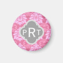 Search for white damask pattern magnets Modern