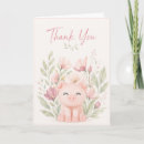 Search for pig thank you cards Floral