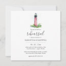Search for lighthouse rehearsal dinner invitations Ocean