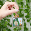Search for cute fox key rings Forest