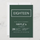 Search for emerald green birthday invitations Green and gold