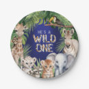 Search for jungle paper plates Giraffe