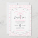 Search for pink and grey christening invitations Baby girl baptism