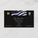 Search for cops business cards Thin blue line