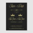 Search for royal queen invitations Gold