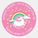 Search for unicorn labels Pink