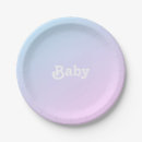 Search for gender reveal plates Baby
