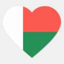 Search for madagascar stickers Flag of madagascar