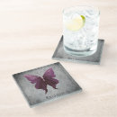 Search for jewelled coasters Butterfly