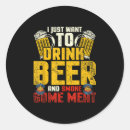 Search for beer lover stickers Drinking