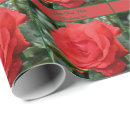Search for red rose wrapping paper Floral