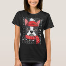 Search for boston terrier christmas tshirts Funny