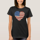 Search for 4th of july womens tshirts Heart