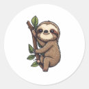 Search for cartoon sloth stickers Animal