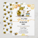 Search for honey bee baby shower invitations Rustic